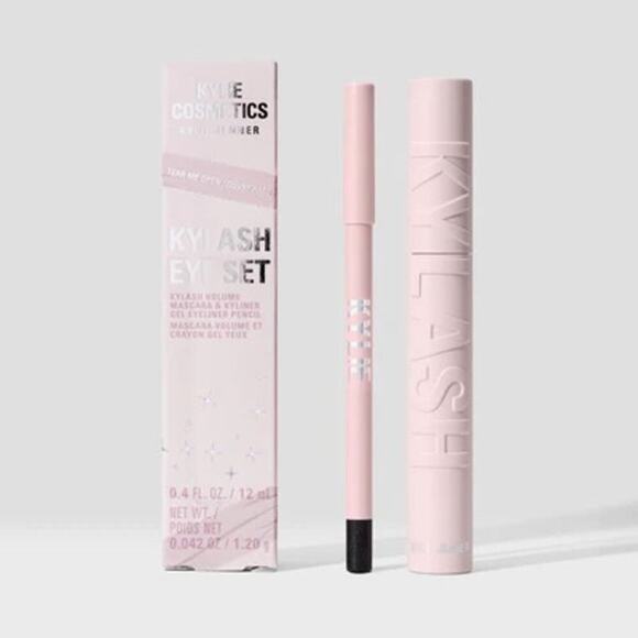 Kylie Cosmetics Kylash Eye Set Mascara + Gel Eyeliner Limited Edition NEW/NIB - Picture 1 of 16